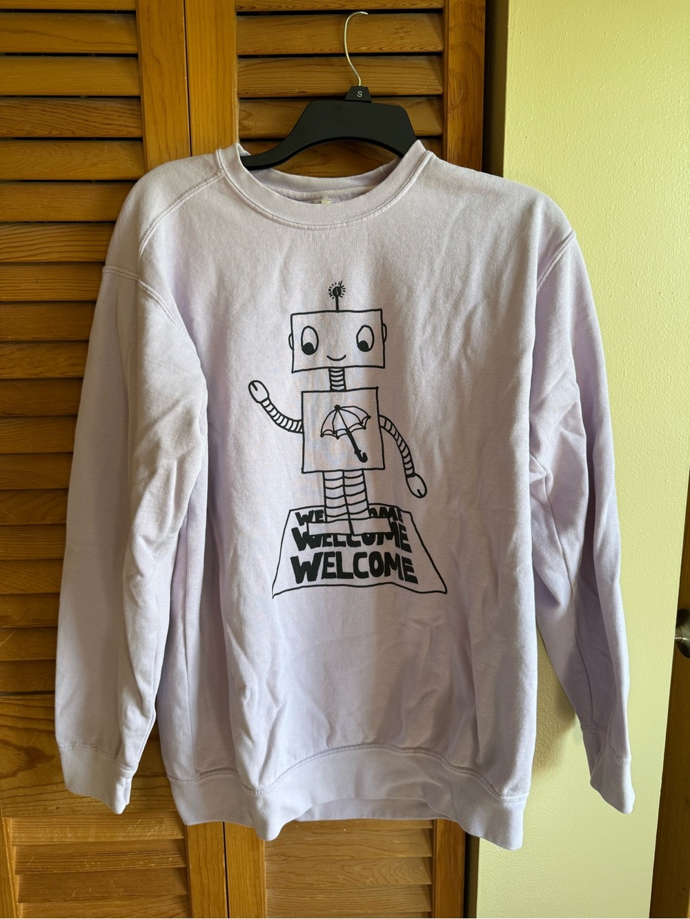 Armchair Expert Robot Sweatshirt
